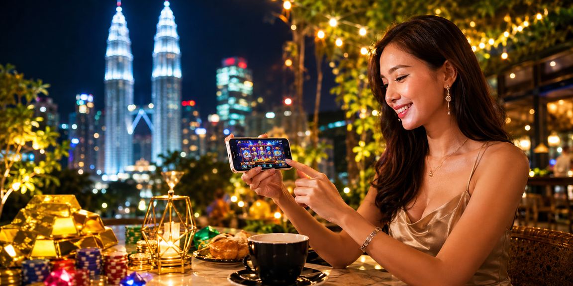 Tasik panorama kasino mudah alih di Kuala Lumpur